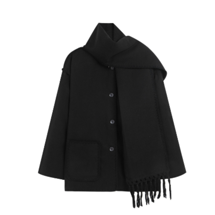 Viona - Comfortable cape jacket