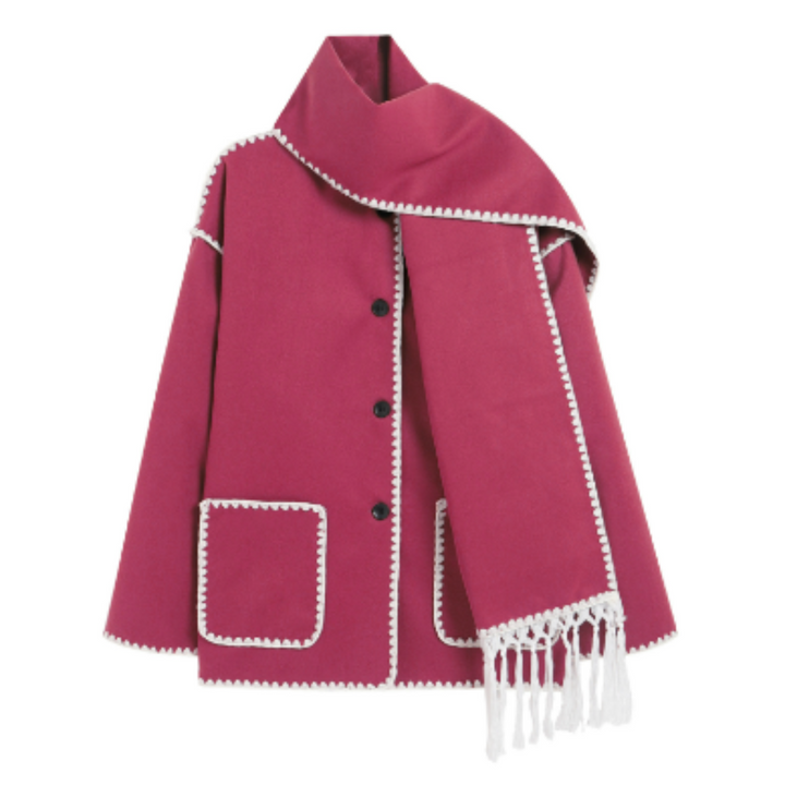 Viona - Comfortable cape jacket