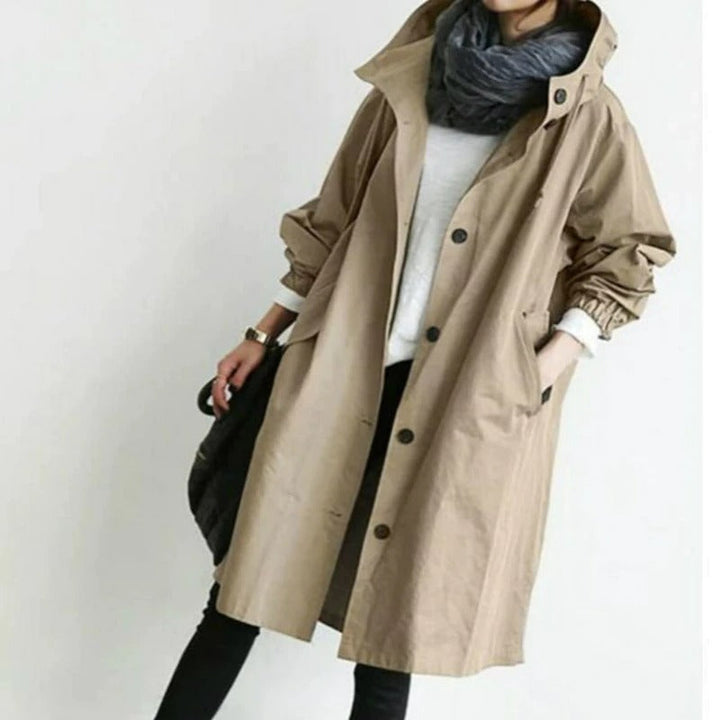 Mandy - Elegant and Water-Repellent Trench Coat