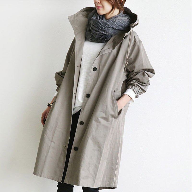 Mandy - Elegant and Water-Repellent Trench Coat
