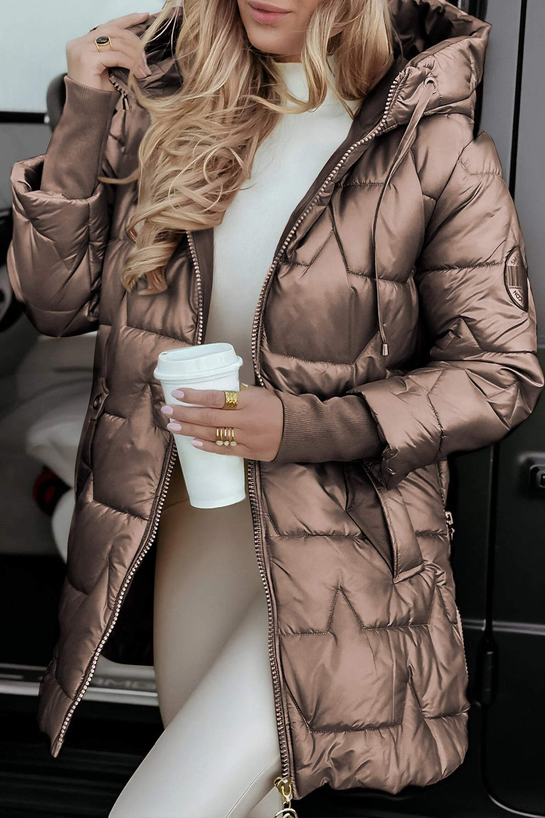Lola - Warm Hooded Casual Jacket
