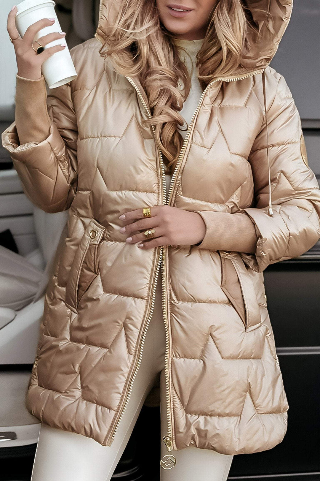 Lola - Warm Hooded Casual Jacket